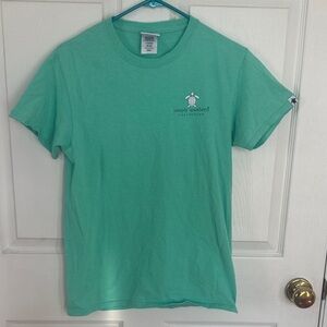 Simply Southern  Aqua Short Sleeve Tee